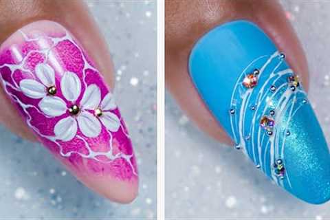New Nail Art Designs Ideas 2023 #tutorial | Spring Summer Nails Inspiration