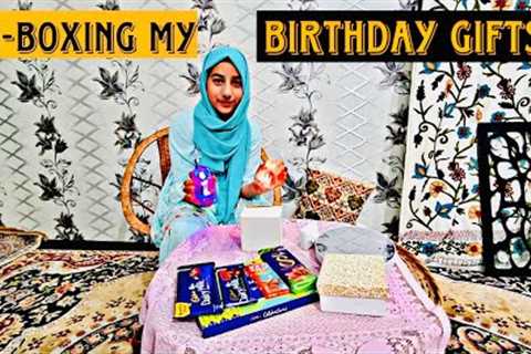 Chotey Unboxing Her Birthday Gifts || Rahil Zone