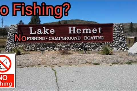Fish and Game Contacted | Lake Hemet Closed To Fishing l Angler Rights