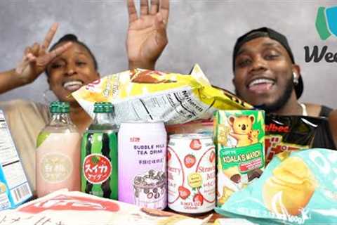 JAPANESE SNACK HAUL - WEEE! UNBOXING 📦 (FULL VIDEO)
