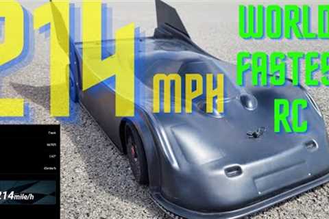 ARRMA LIMITLESS GT SPEED RUN.         WORLDS FASTEST RC CAR    AGAIN!!!