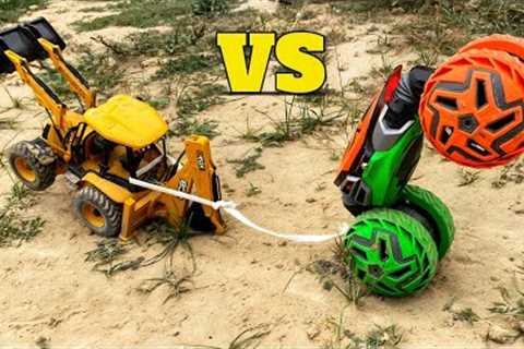 RC JCB vs RC Stunt Car | Remote Control Car | RC Car 4x4