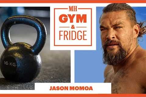 Jason Momoa Shows Off His Gym &amp; Fridge | Gym &amp; Fridge | Men's Health