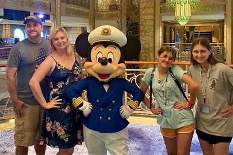 My First Disney Cruise Aboard The Disney Fantasy: Animator's Palate, Sail Away Party &amp; Royal..