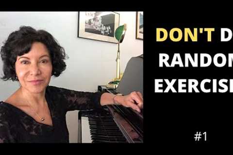 Daily Singing Exercises - DON'T DO RANDOM EXERCISES!  Have a FORMULA !