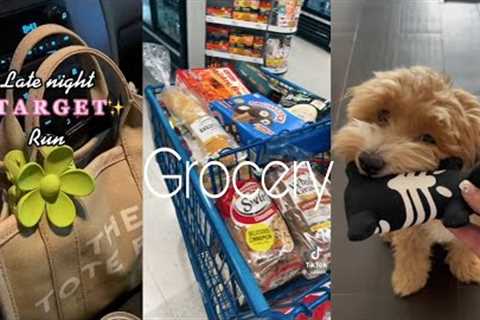 Grocery Shopping ASMR/Target Walmart SNR Relaxing Satisfying Video💚