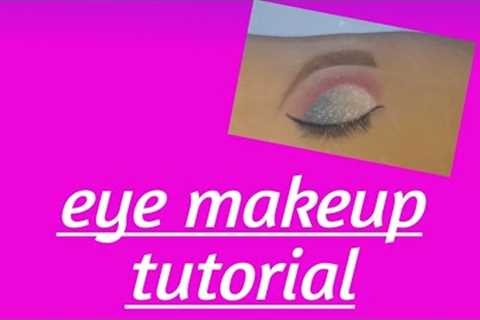 eye makeup tutorial/simple eye makeup