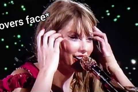Taylor Swift EMBARASSED on stage at The Eras Tour