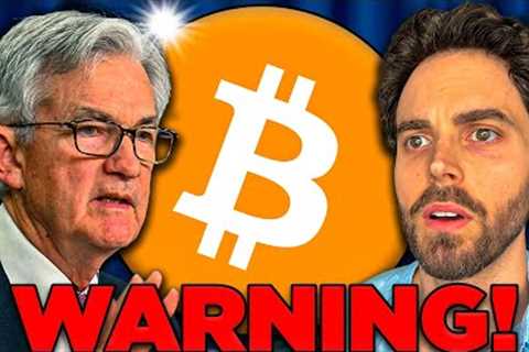 Bitcoin Hodlers: The Fed Meeting Tomorrow Is About To Get WILD