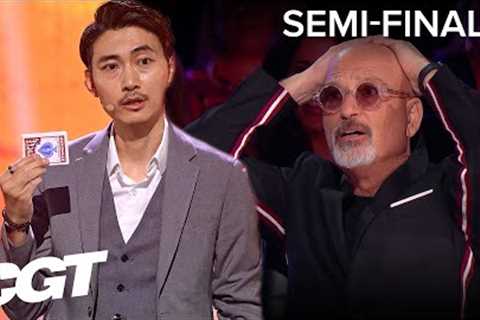 Atsushi Ono’s MAGIC Dazzled The Judges With Quick Card Tricks | Canada’s Got Talent Semi-Finals