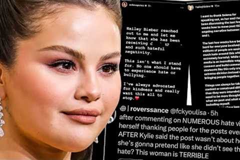 Selena Gomez ADDRESSES Hailey Bieber HATE... and people are NOT HAPPY!