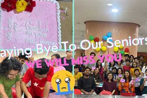 Arranging Small Farewell Party For Seniors | Surprise Gifts and Fun Activities#farewell#collegelife