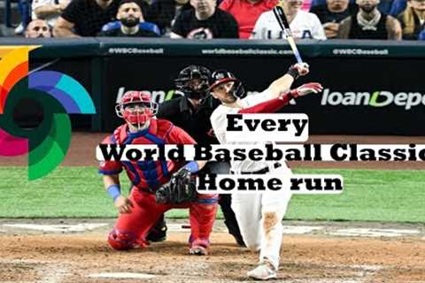 Every World Baseball Classic home run