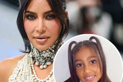 Kim Kardashian Reveals What North West Was Up To During The 2023 Met Gala
