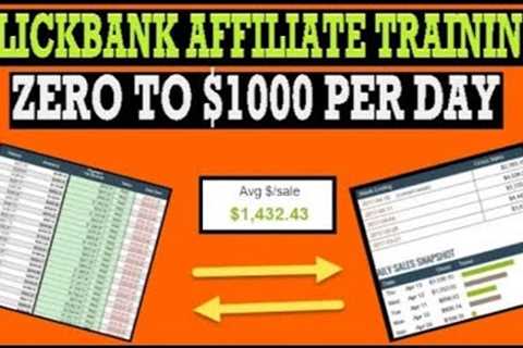 Clickbank Affiliate Marketing Make Money Step By Step Without a Website