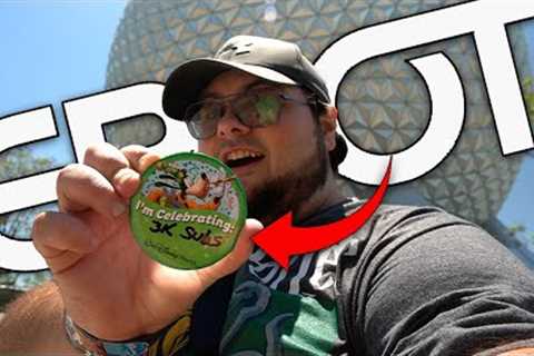 Celebrating 3K Subscribers At Epcot| New Epcot Merch| Walt Disney World Shopping