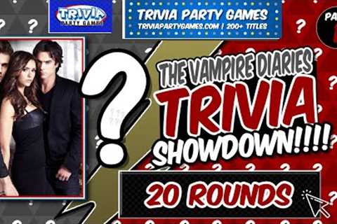 The Vampire Diaries | Trivia Game 1 | 20 Questions &amp; Answers