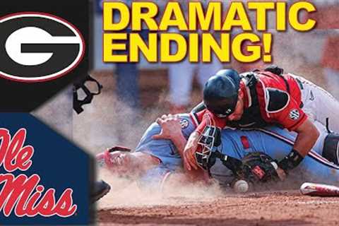 Georgia vs Ole Miss Baseball Highlights | CRAZY GAME | College Baseball Highlights 2023