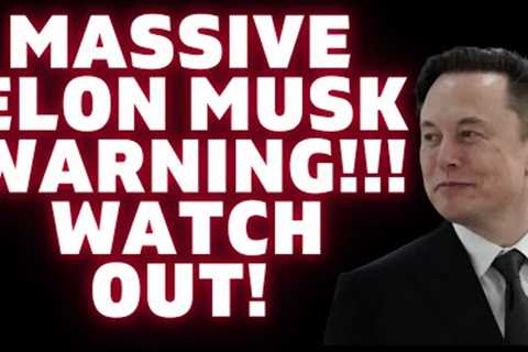 🔥🔥MASSIVE WARNING FROM ELON MUSK 🔥🔥 CONGRESS AGREES   STOCK MARKET CRASH 2023 🔥