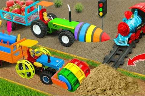Top the most creatives science projects part #15 Sunfarming ! diy mini tractor plough machine