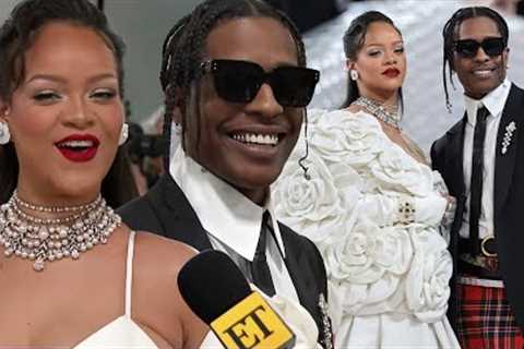Rihanna and A$AP Rocky SHUT DOWN 2023 Met Gala Carpet