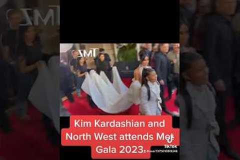 Kim Kardashian officially attended Met Gala🔥 #kimkardashian #metgala #kardashians #metgala2023