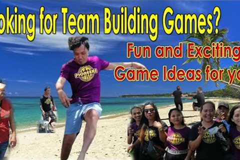 6 FUN and EXCITING TEAM BUILDING GAMES for your TEAM / TEAM BUILDING ACTIVITIES #GAMES #teambuilding