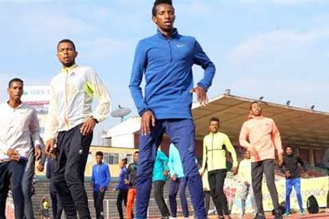 Running Warm-up Drills .Ethiopian warm up drills