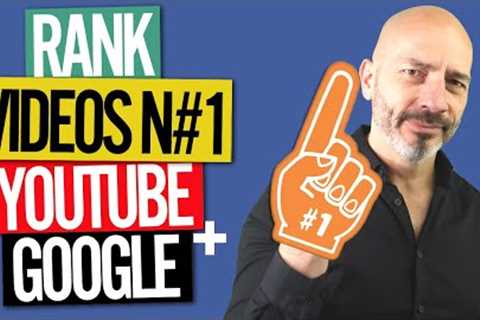 How to RANK YOUR VIDEOS N#1 on YOUTUBE and the First Page of GOOGLE - My Trade Secrets Revealed