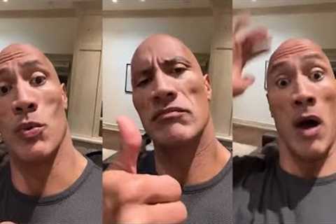 The Rock Reacts To My Videos
