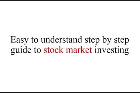 How to invest in the stock market, step by step guide