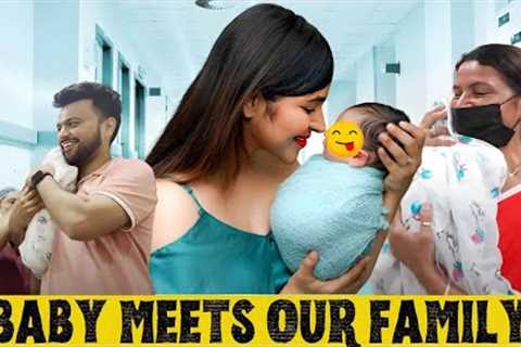 Family meets BABY for the First Time 👶