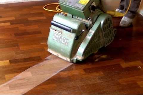 Sanding and Refinishing Hardwood Floors (step by step)