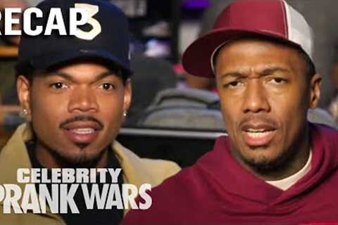 Chance the Rapper Sends Nick Cannon on CRAZY Police Chase: RECAP (S1,E3) | Celebrity Prank Wars | E!