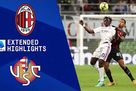 AC Milan vs. Cremonese : Extended Highlights | Serie A | CBS Sports Golazo