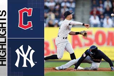 Guardians vs. Yankees Game Highlights (5/01/23) | MLB Highlights