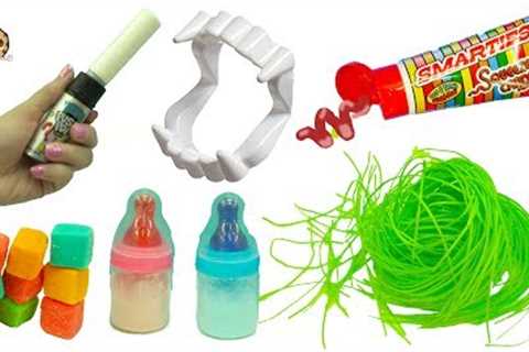 HAUL The Craziest Candy Ever! Weird Spray Candy, Eating Crayons + Prank Ideas