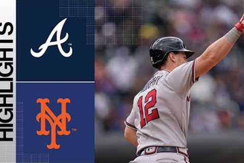 Braves vs. Mets Game 1 Highlights (5/1/23) | MLB Highlights
