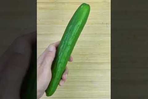 Cucumber Cutting | Food Decoration Ideas #SHORTS