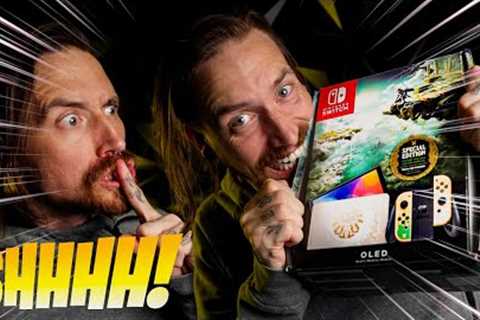 (Somewhat Silent) Tears of the Kingdom Nintendo Switch OLED Unboxing