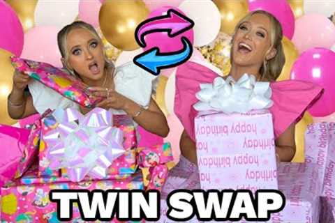 HUGE TWIN SWAP BIRTHDAY GIFTS!!!
