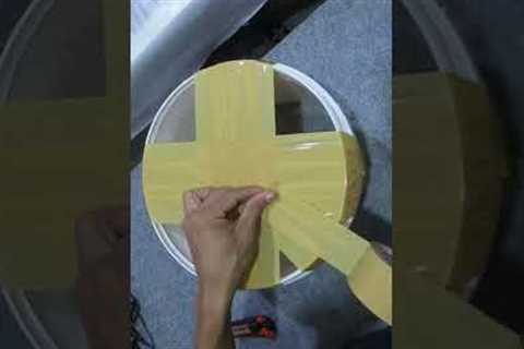 How to make a drum from bucket