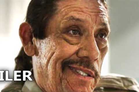 Danny Trejo and Chris Tamburello in the HUNTING GAMES trailer (2023).