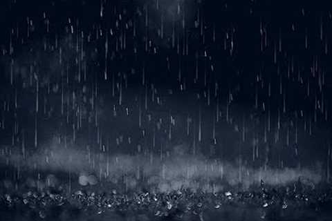 Gentle Night Rain 12 HOURS - Sleep, Insomnia, Meditation, Relaxing, Study, Reduce Stress, Tinnitus