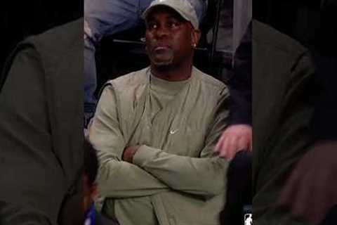 Gary Payton held a STRAIGHT FACE after his son DUNKED ON LEBRON..🥶 #shorts