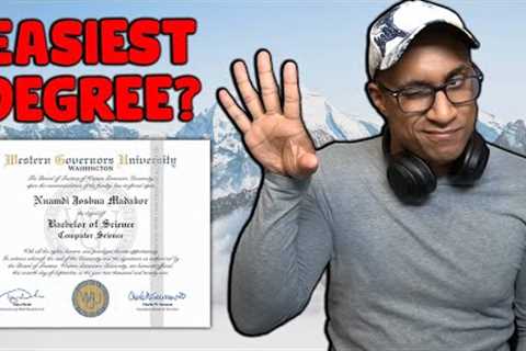 Easiest IT Degree from WGU | Easiest Bachelor's Degree (2021)