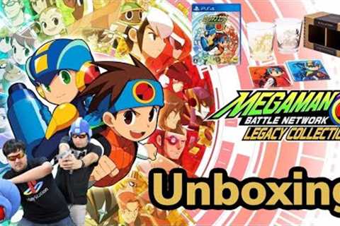 Mega Man Battle Network Legacy Collection Collector's Edition Unboxing (Playstation 4)