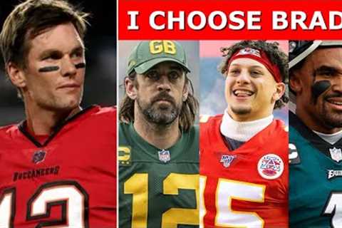 Tom Brady is the best QB in PLAYOFFS