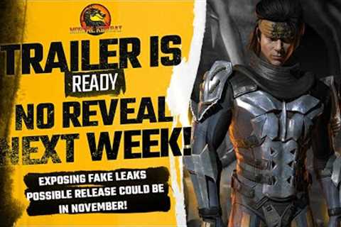 Mortal Kombat 12 Exclusive: TRAILER IS READY, NO REVEAL NEXT WEEK, FAKE LEAKS &amp; BEEF..