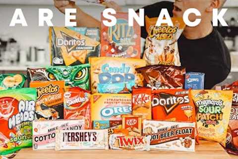 Tasting Rare Snacks and Drinks